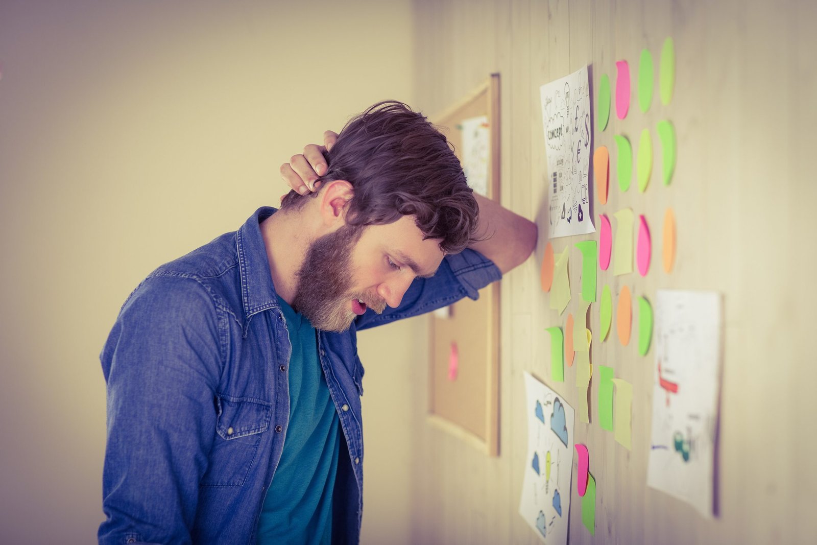 estresse excessivo do colaborador