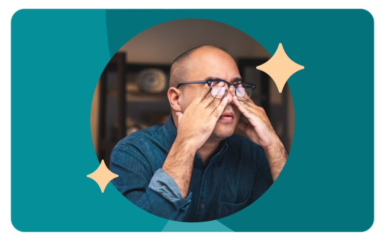 doença ocular, olho seco, areia nos olhos