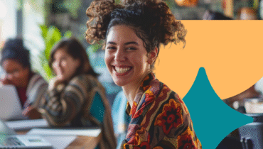 Profissional da Geração Z em ambiente corporativo