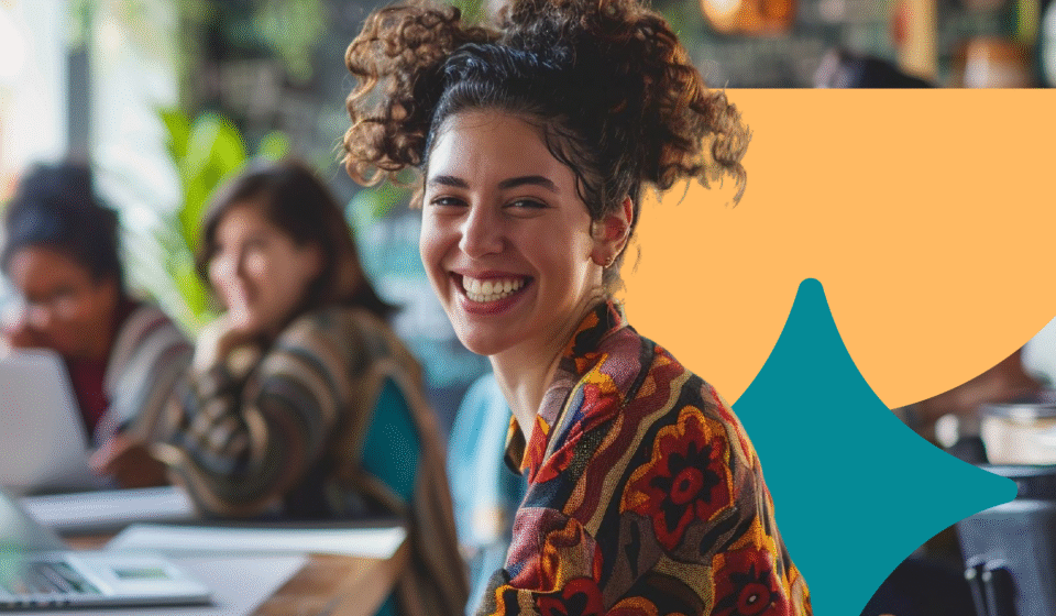 Profissional da Geração Z em ambiente corporativo