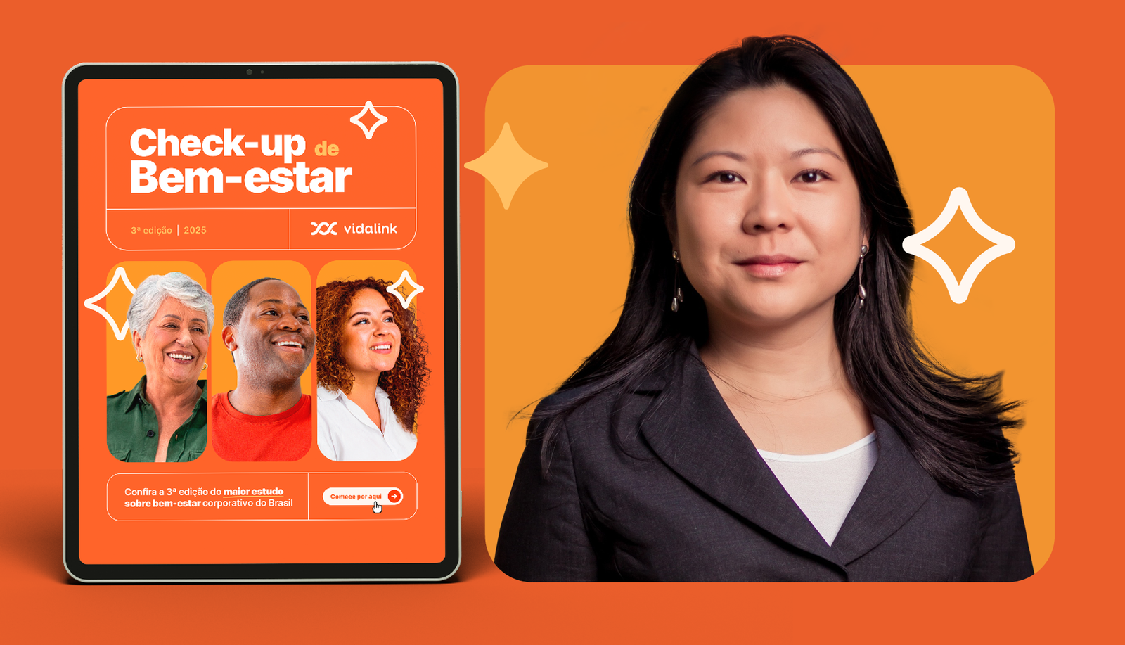 Lina Nakata comenta os principais dados do Check-up de Bem-estar 2025