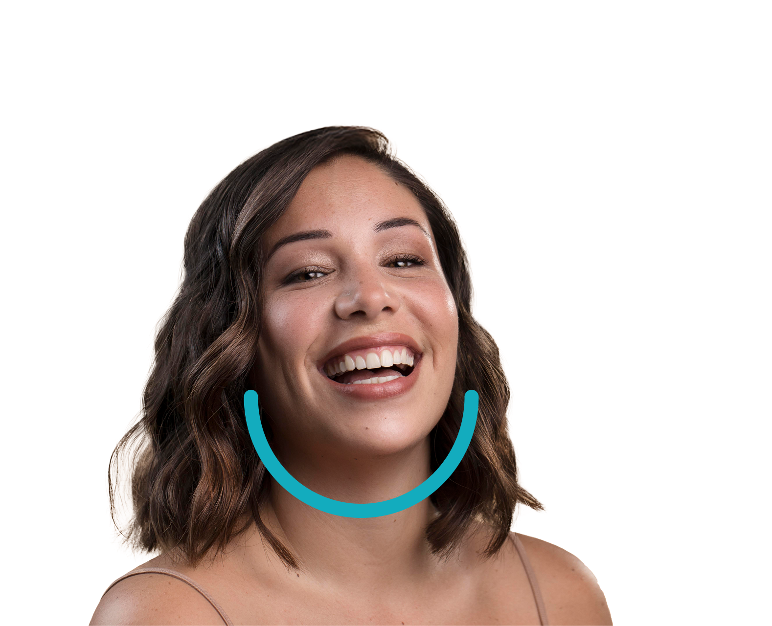 Mulher sorrindo representando o Plano de Medicamentos e bem-estar da Vidalink