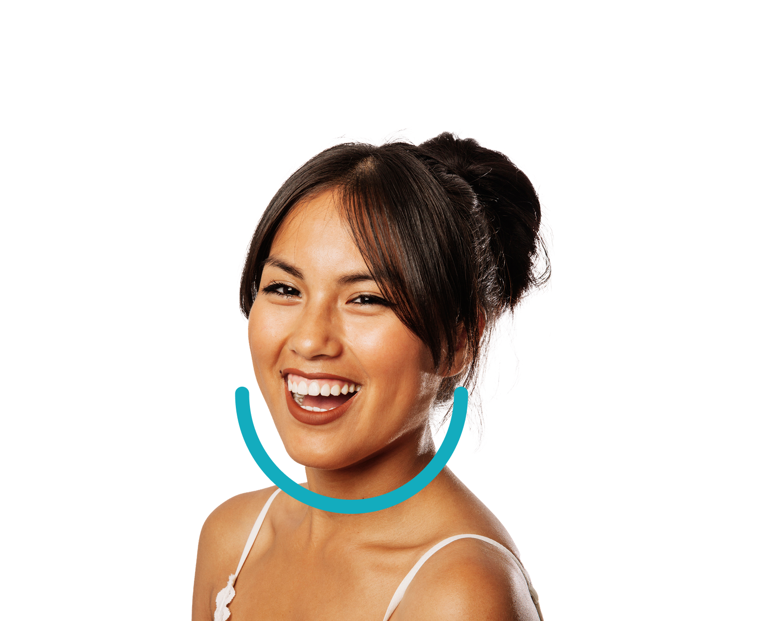 Mulher sorrindo representando o Plano de Medicamentos e bem-estar da Vidalink