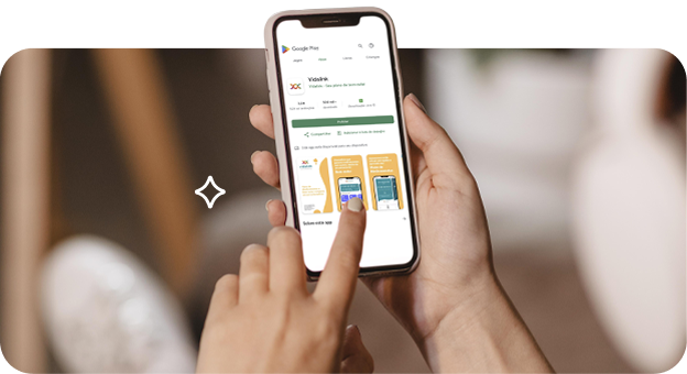 Baixe o App Vidalink