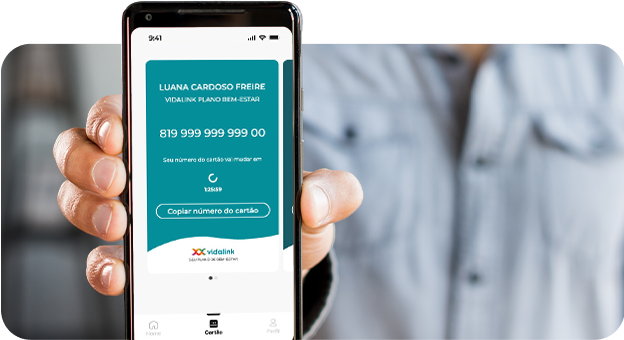 Informe o cartão virtual