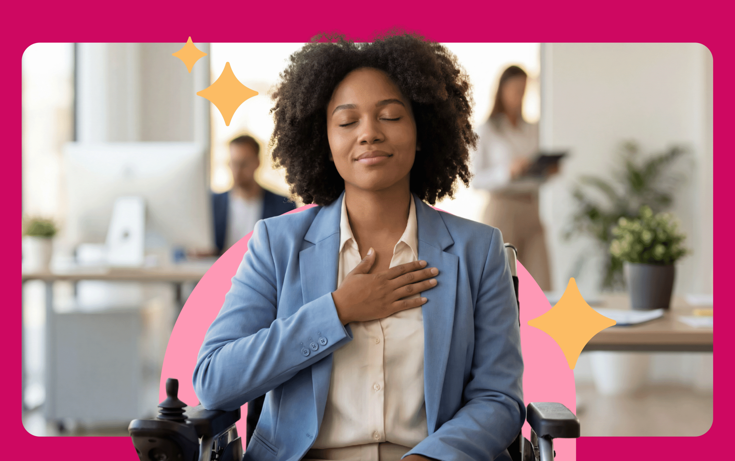 Colaboradora plena representando o sucesso de um bom programa de saúde mental nas empresas