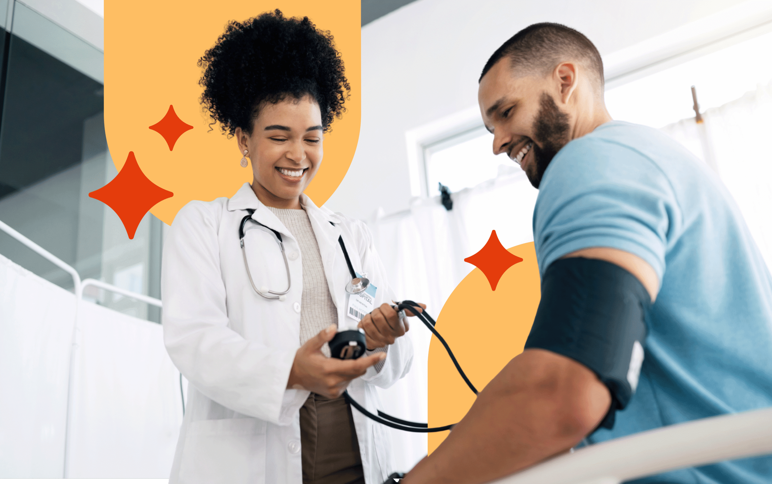 Colaborador faz check-up para identificar cardiomiopatia hipertrófica