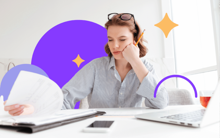 Profissional de RH analise estresse financeiro da equipe